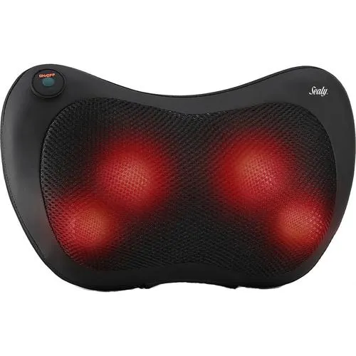 Sealy Deep Tissue Mini Massage Pillow Pad - Black (SL-HW-MA-120-BK) - Open Box