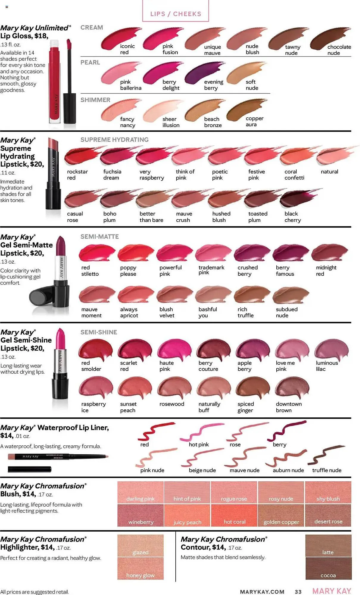Weekly ad Mary Kay Weekly Ad from February 16 to May 16 2025 - Page 33