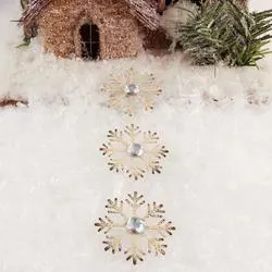 Holiday Snowflake Stepping Stones (Package of 3 pieces)