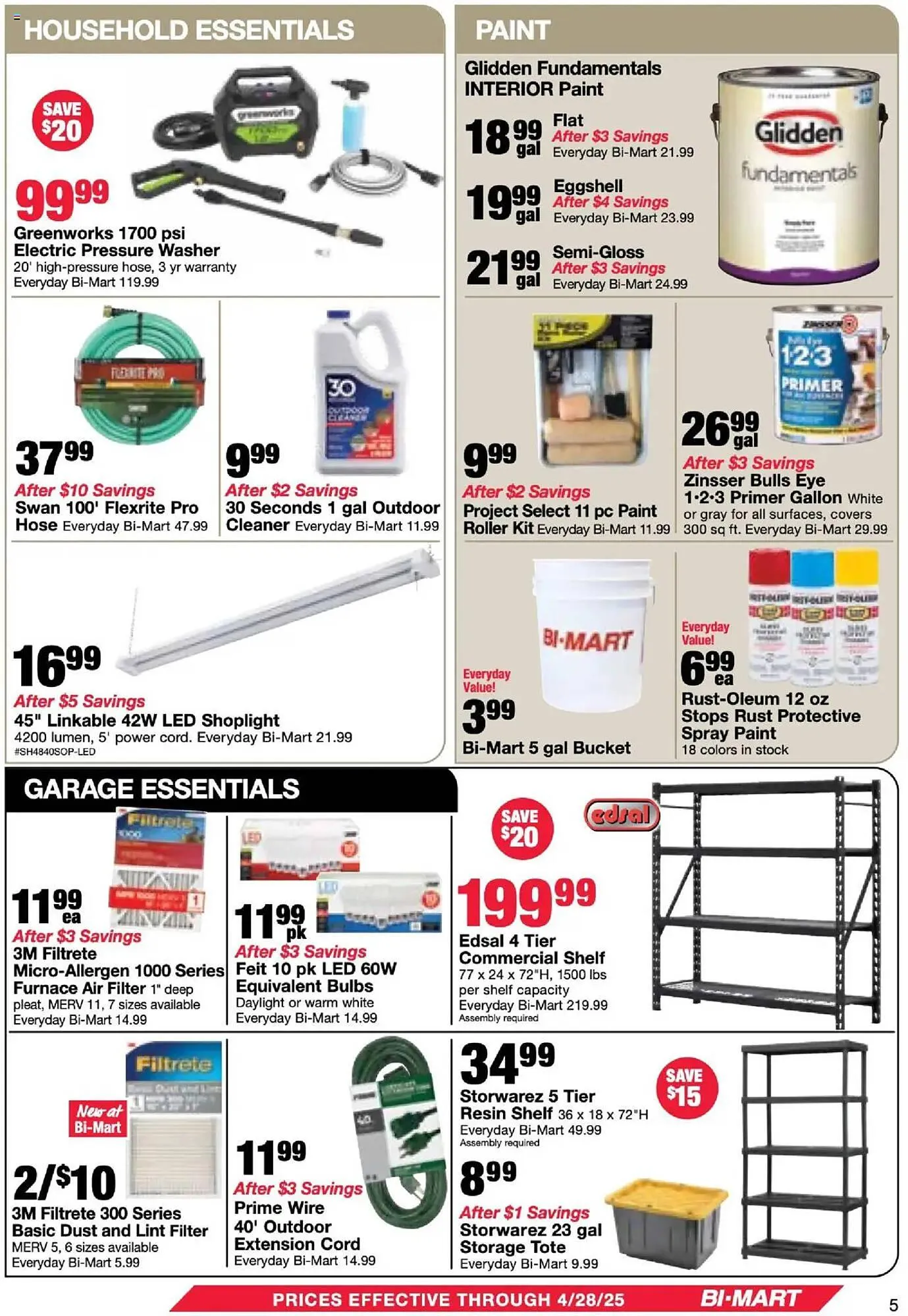 Weekly ad Bi-Mart Weekly Ad from April 15 to April 28 2025 - Page 5