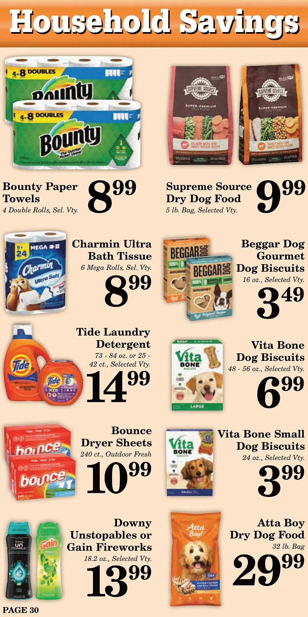 Weekly ad Harvest Foods ad from April 2 to April 29 2025 - Page 31