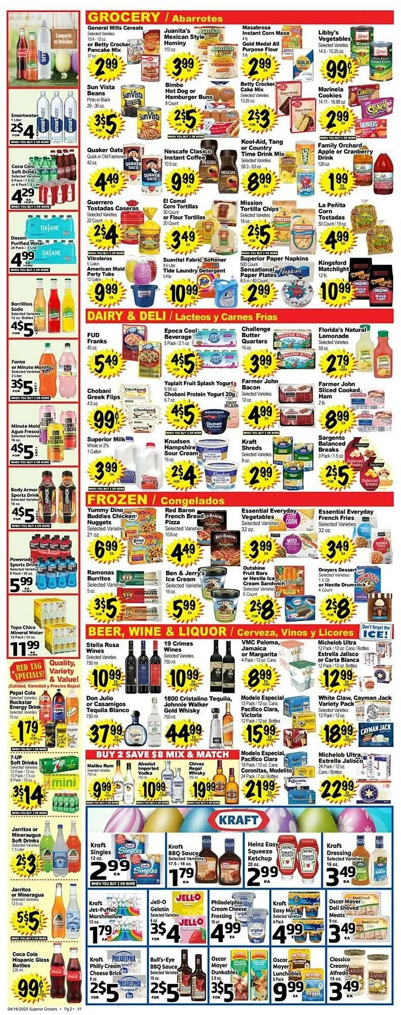 Weekly ad Superior Grocers Weekly Ad from April 16 to April 22 2025 - Page 2