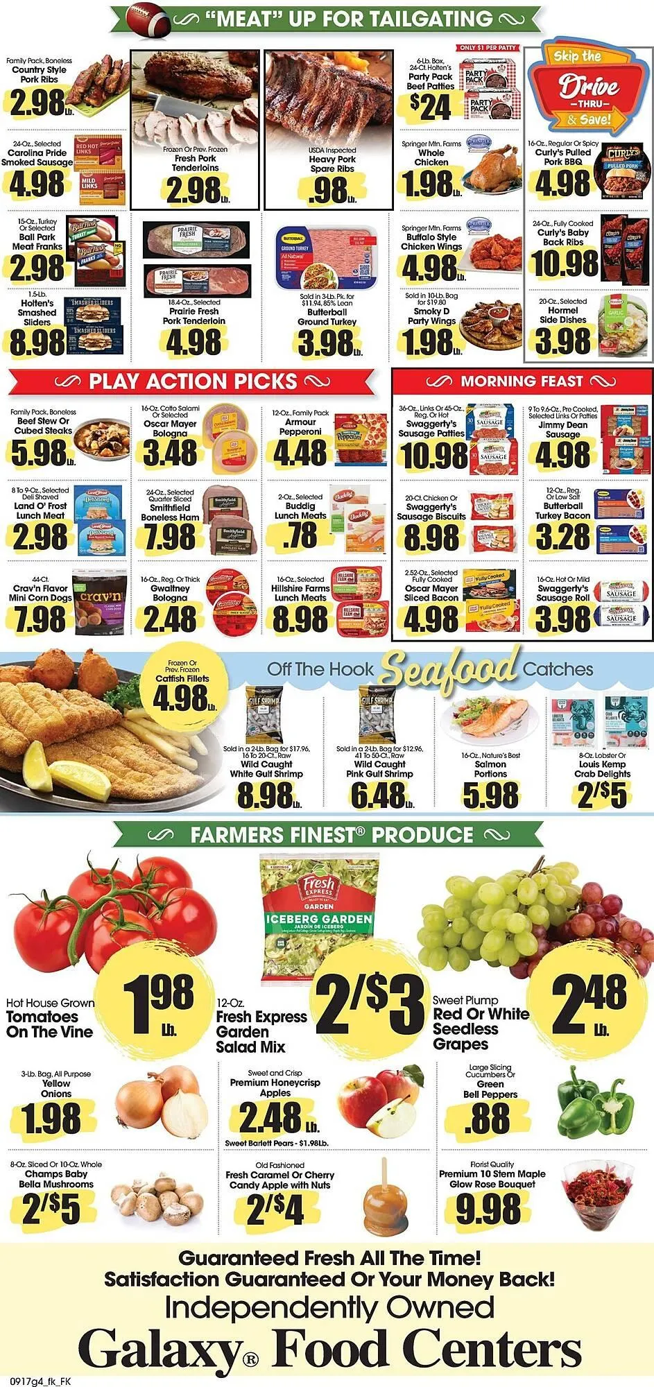 Weekly promotion Food King weekly ad spanning from September 17 to September 23 2025 - Page 4 for Catalogue 365