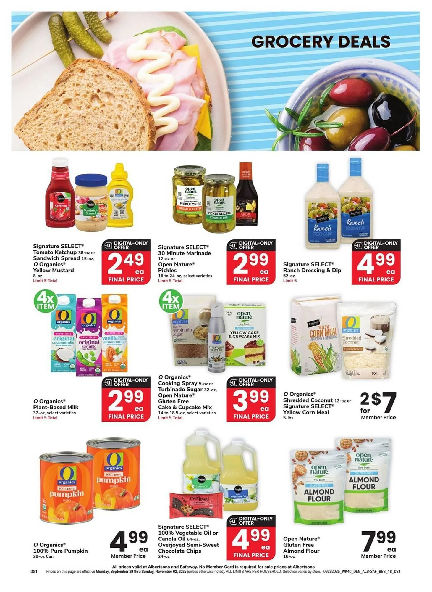 Weekly ad Albertsons weekly ad from September 29 to November 2 2025 - Page 18