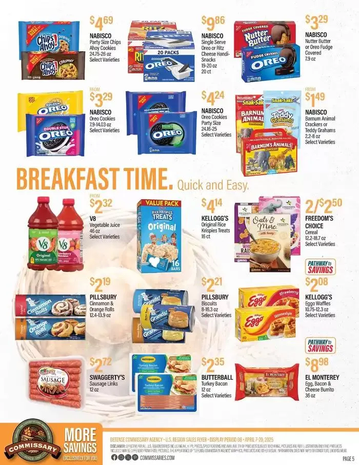 Weekly ad Flyer Commissary from April 7 to April 20 2025 - Page 5