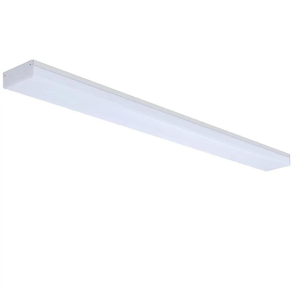 thinkstar 55W 4Ft Led Flush Mount Wraparound Light Fixture, 5000K Daylight, 6000Lm, Garage Lighting, Led Shop Light, Ceiling Light Fix…