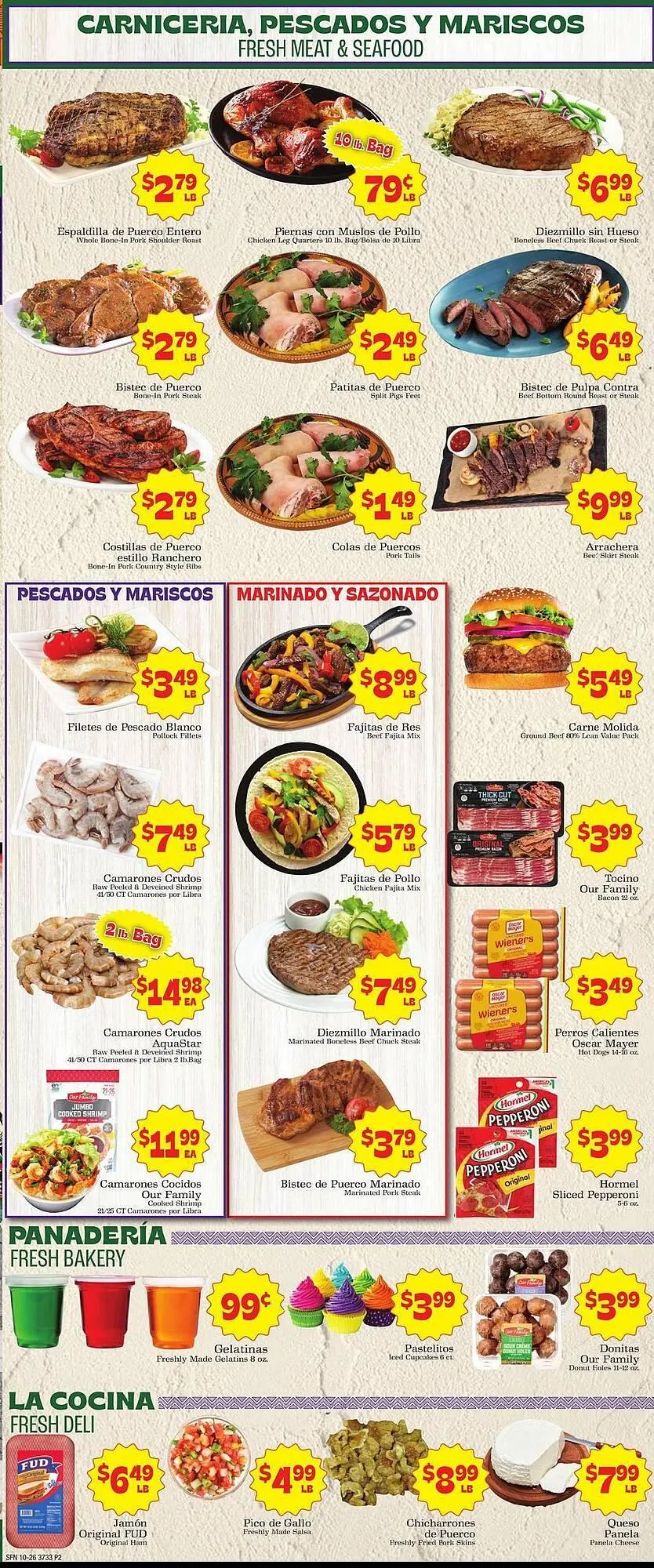 Weekly ad Supermercado Nuestra Familia weekly ad from October 26 to November 1 2025 - Page 2