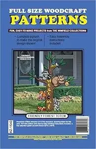 Friendly Forest Totem Woodworking Project Plan