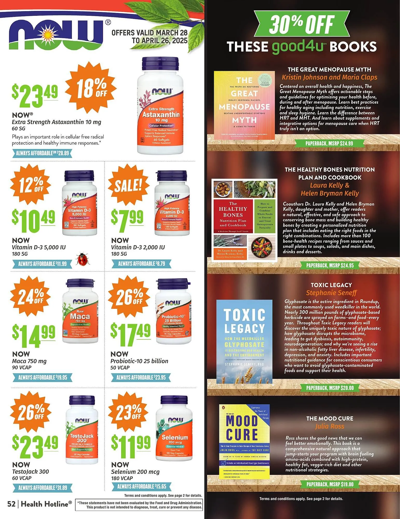 Weekly ad Natural Grocers ad from April 18 to April 26 2025 - Page 52