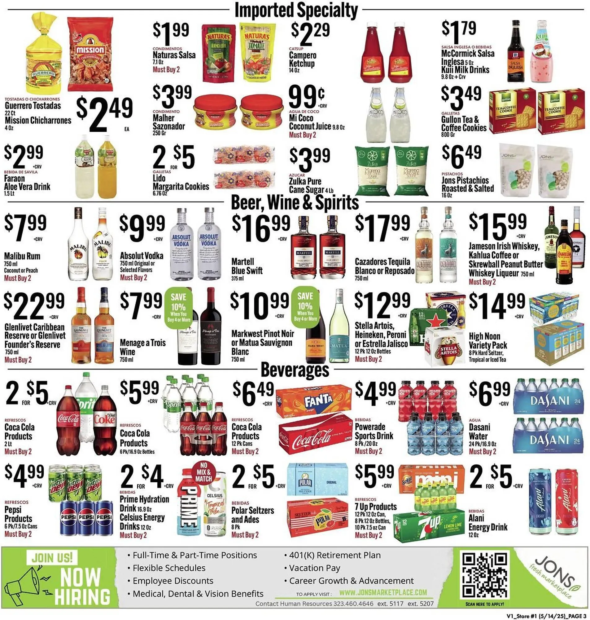 Weekly ad Jons International Weekly Ad from May 14 to May 20 2025 - Page 3