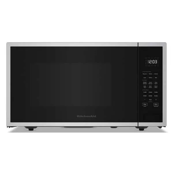 24.75 in. 2.2 cu. ft. Built-In Microwave in Print Shield Stainless with Sensor Cooking