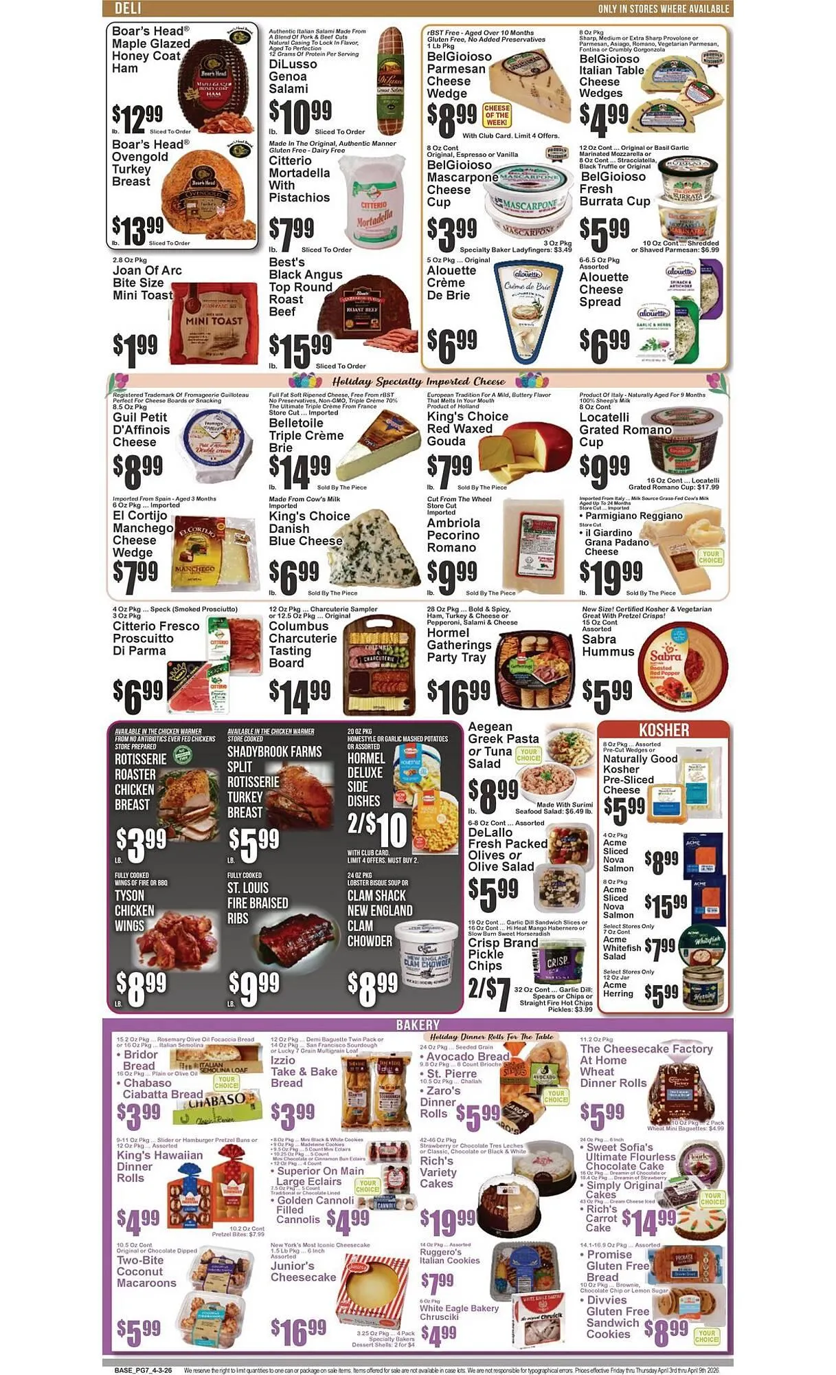 Weekly ad The Food Emporium circular from April 3 to April 9 2026 - Page 8