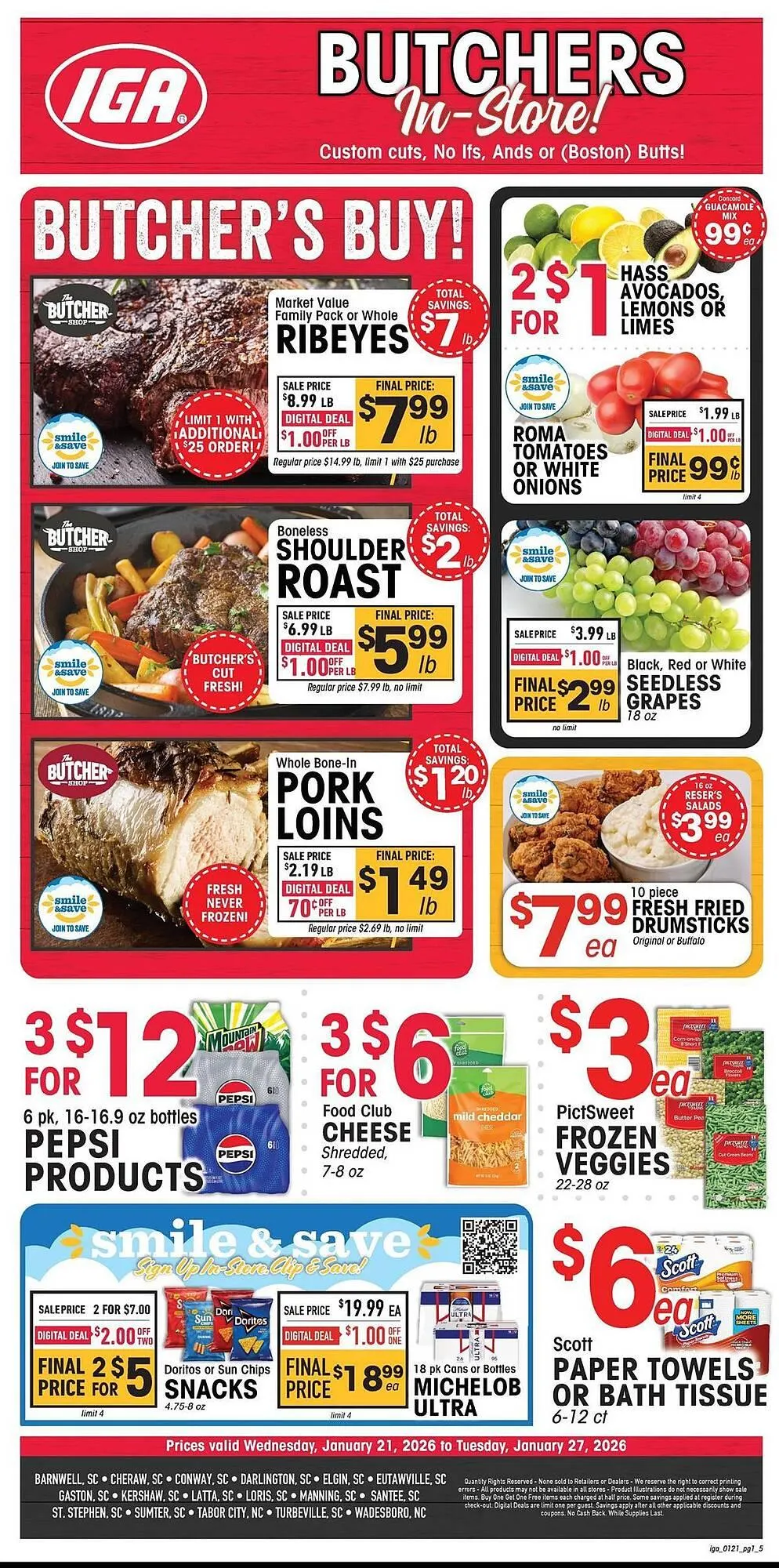 IGA weekly ad - 1