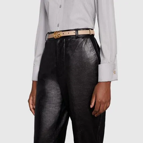 GG Marmont reversible thin belt