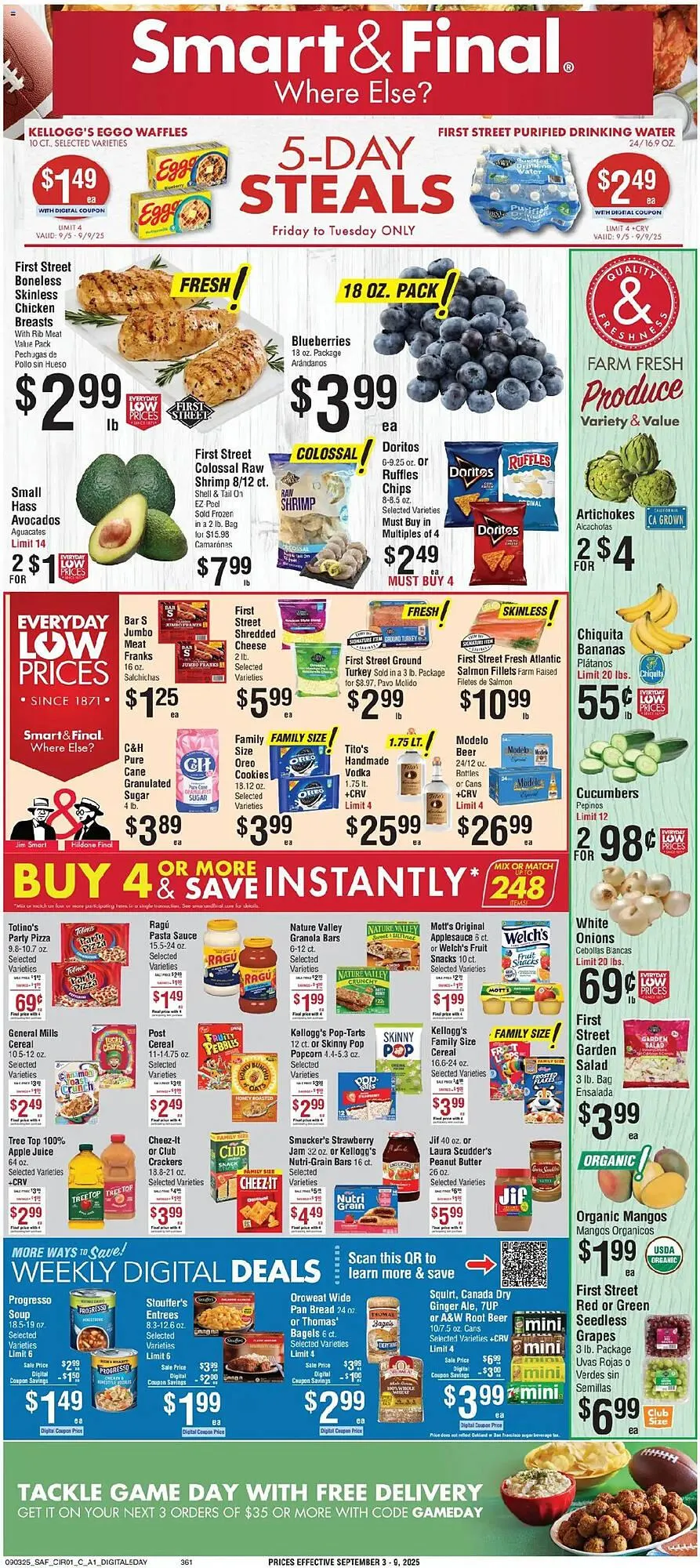 Weekly ad Smart & Final weekly ad from September 5 to September 10 2025 - Page 1