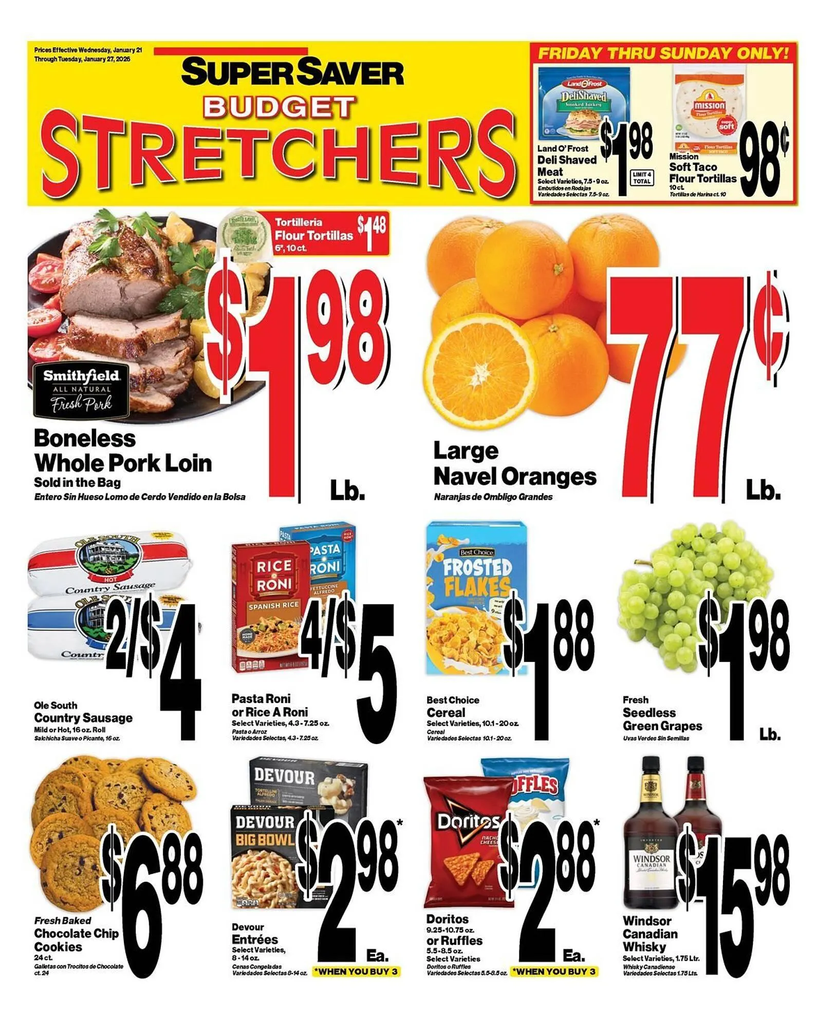 Weekly ad Super Saver weekly ad from January 21 to January 27 2026 - Page 1