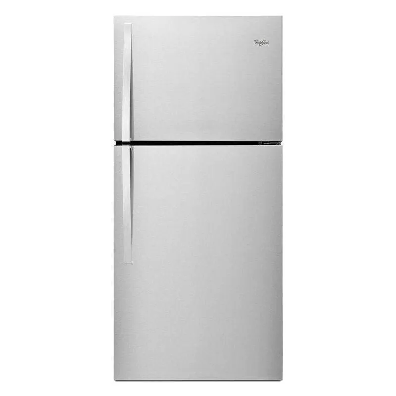 Whirlpool 30 in. 19.2 cu. ft. Top Freezer Refrigerator - Monochromatic Stainless Steel