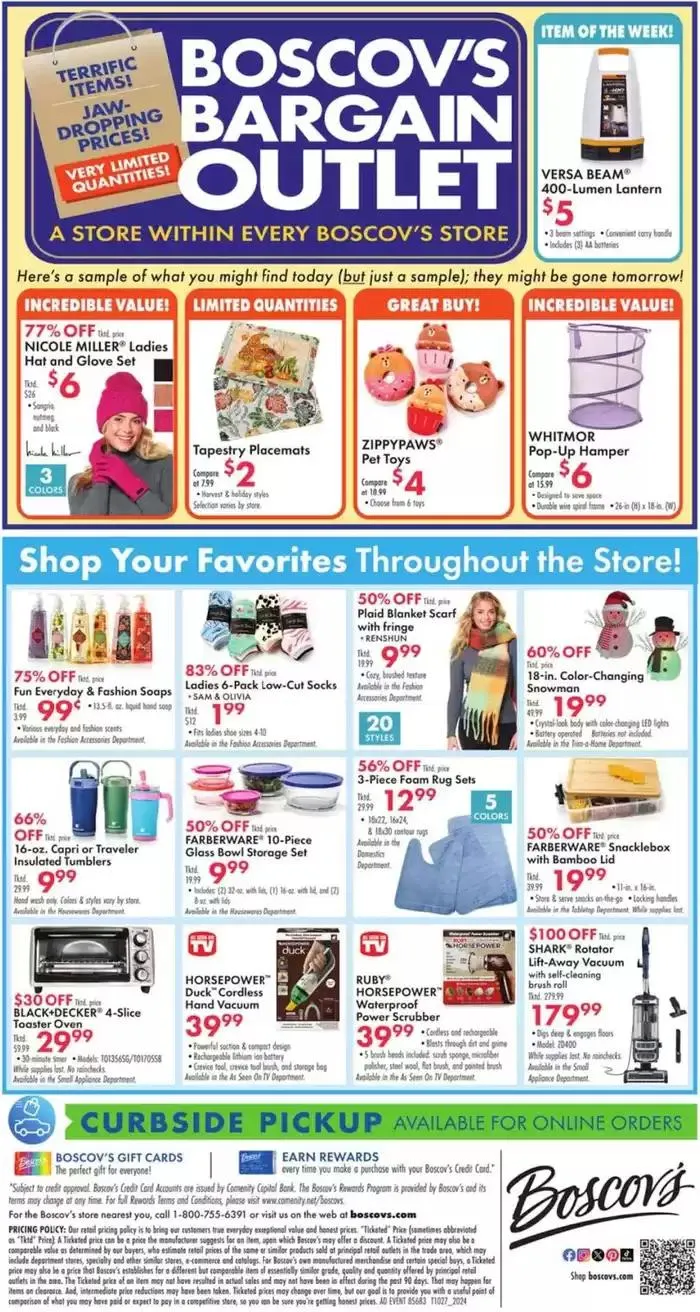 Weekly ad Weekly Ads Boscov's from October 24 to October 30 2024 - Page 7
