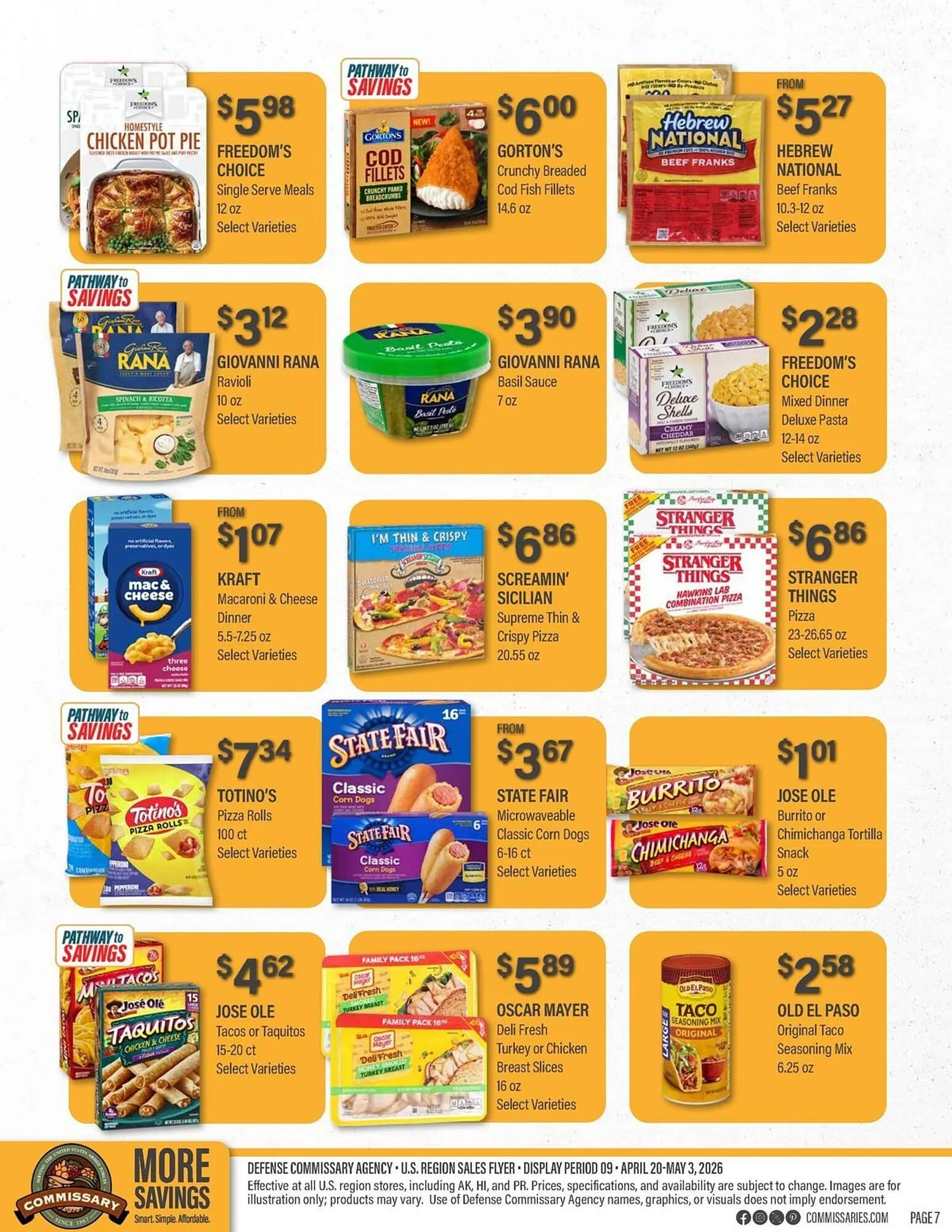 Weekly ad Commissary weekly ad from April 20 to May 3 2026 - Page 7