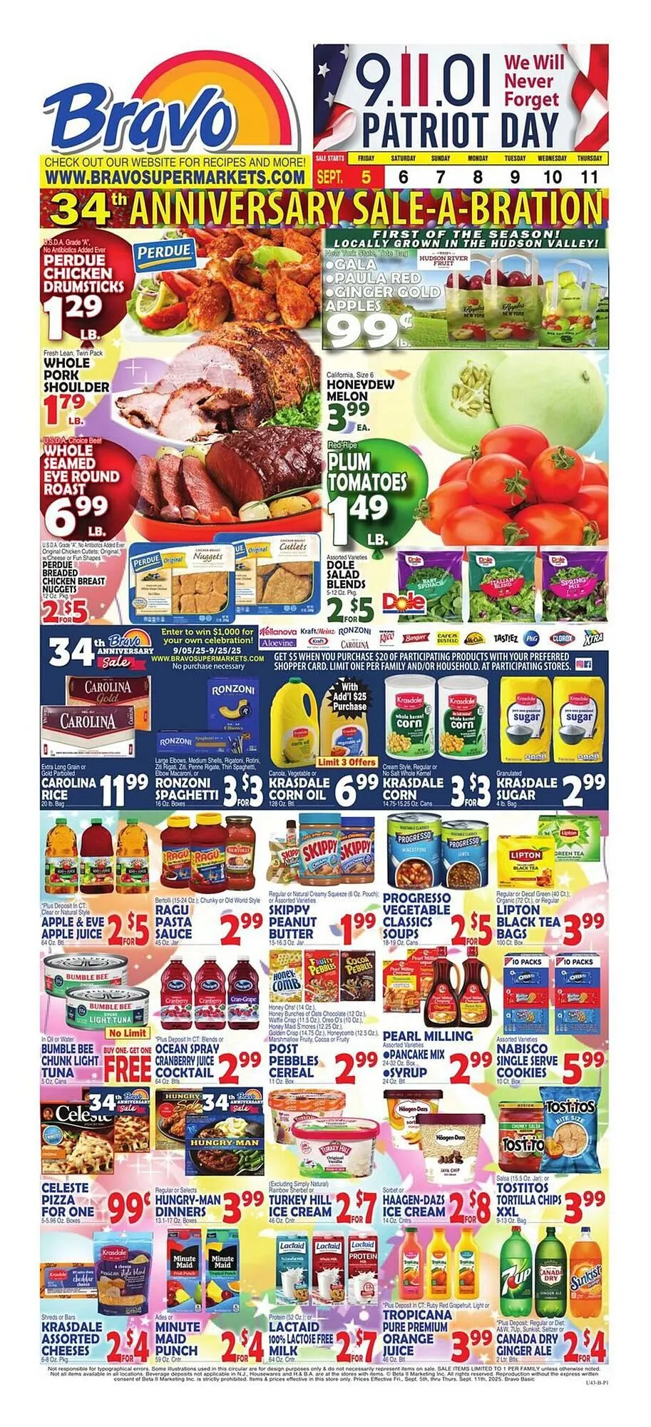 Weekly ad Bravo Supermarkets weekly ad from September 5 to September 11 2025 - Page 1