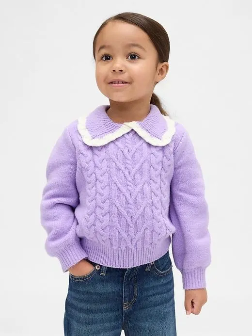 Baby & Toddler CashSoft Collared Sweater