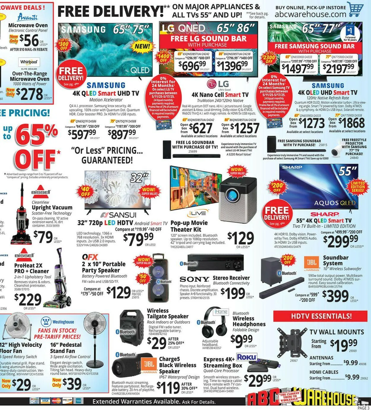 Weekly ad ABC Warehouse Current weekly ad from May 11 to May 17 2025 - Page 3