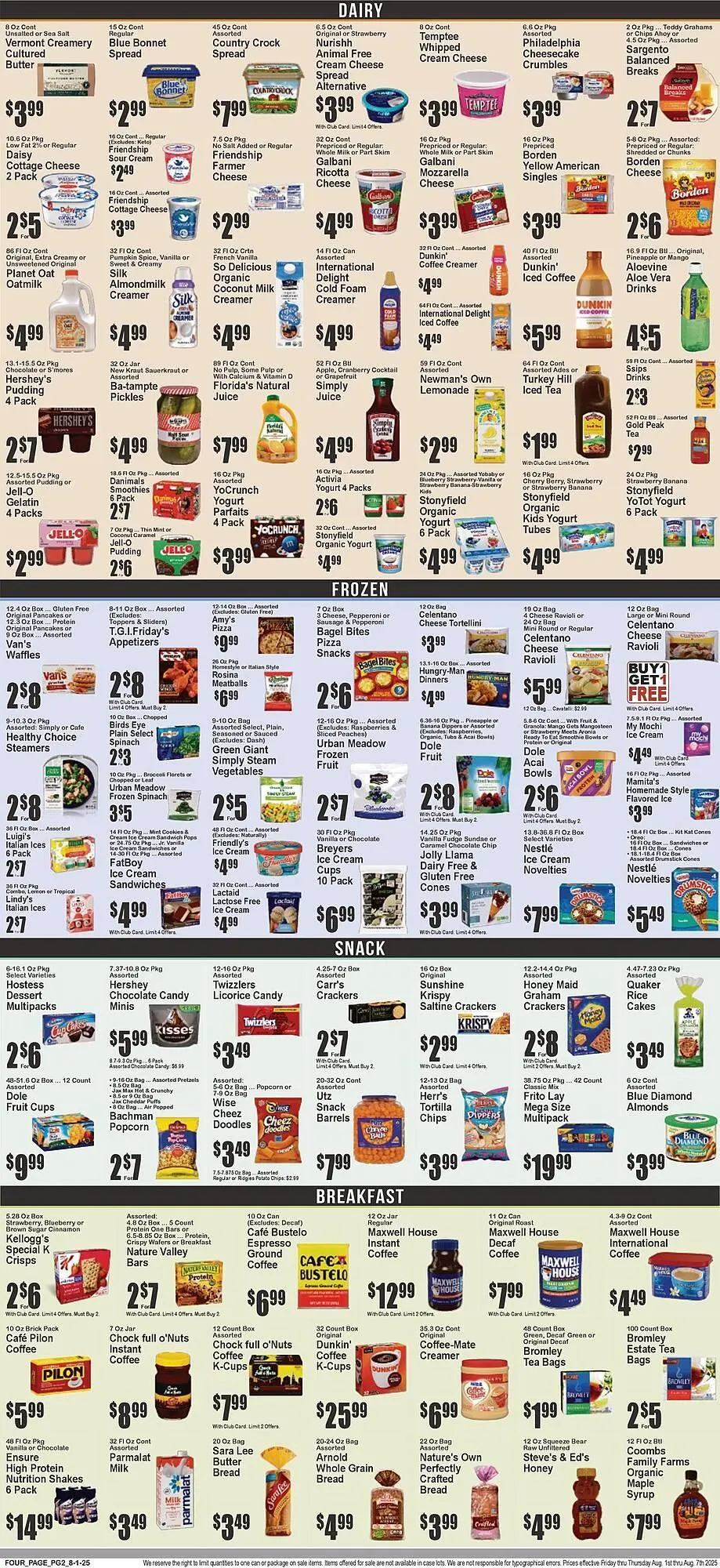 Weekly ad Food Universe Weekly Ad from August 1 to August 7 2025 - Page 3