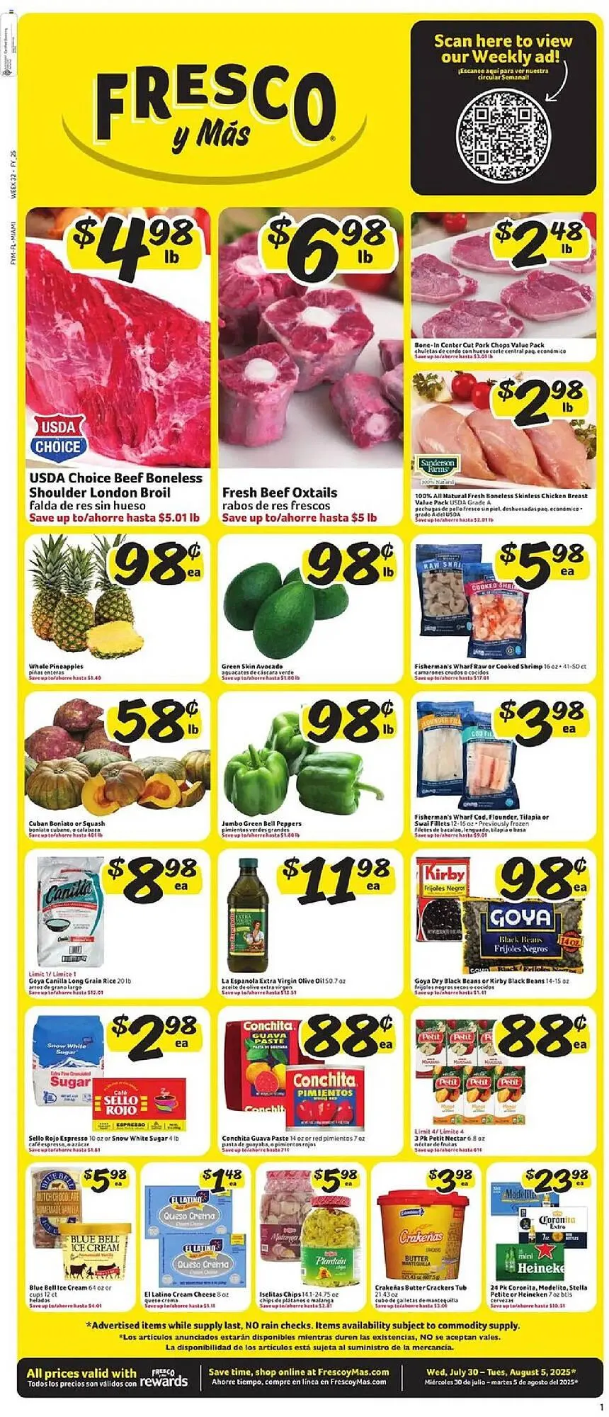 Fresco y Más Weekly Ad - 1