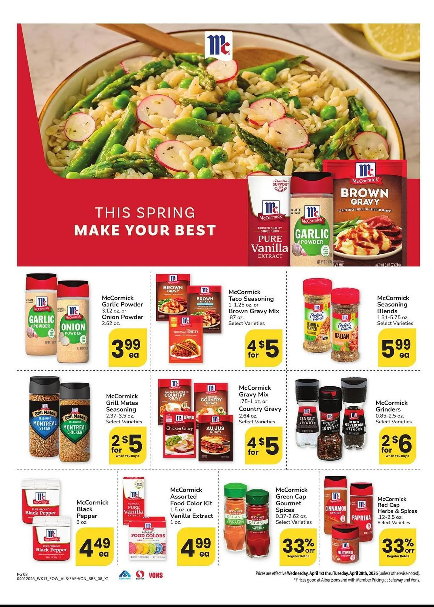 Weekly ad Safeway weekly ad from April 1 to April 28 2026 - Page 8