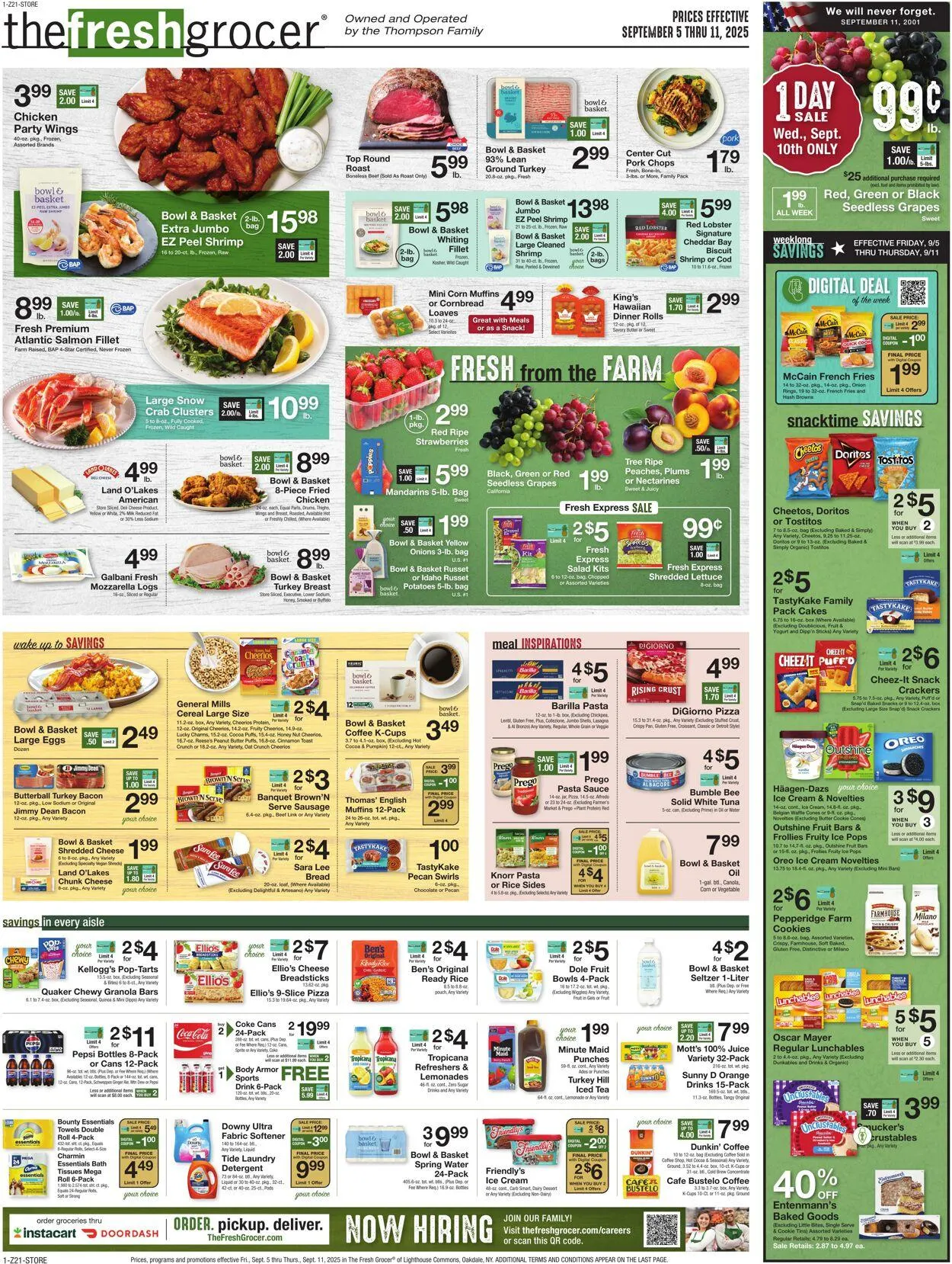 Weekly ad Gerrity's Supermarkets Current weekly ad from September 4 to September 11 2025 - Page 1