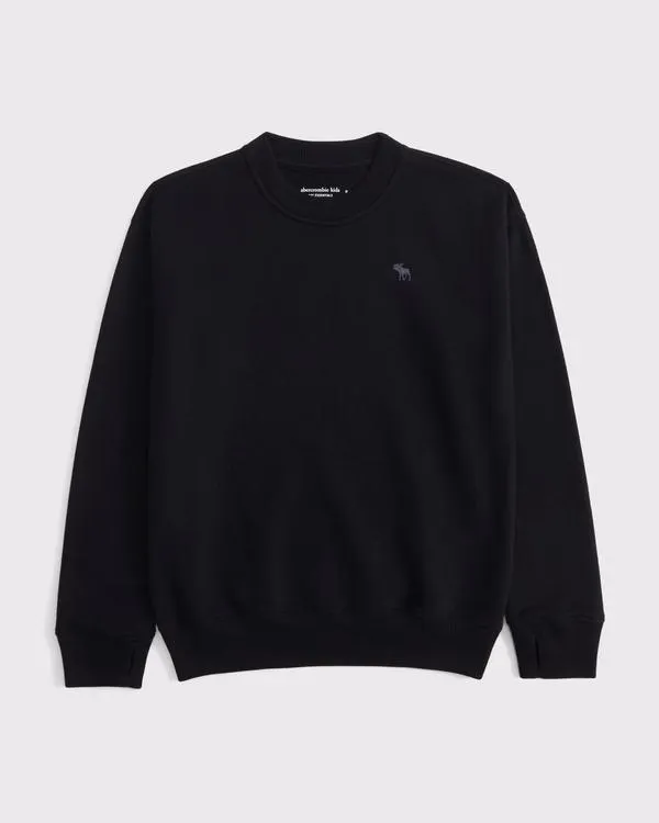 essential icon crew sweatshirt