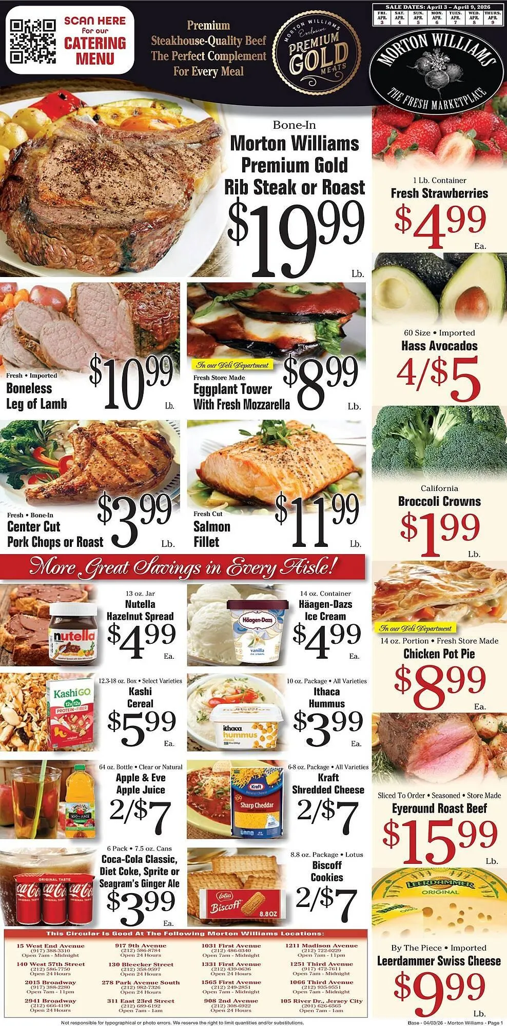 Morton Williams weekly ad - 1