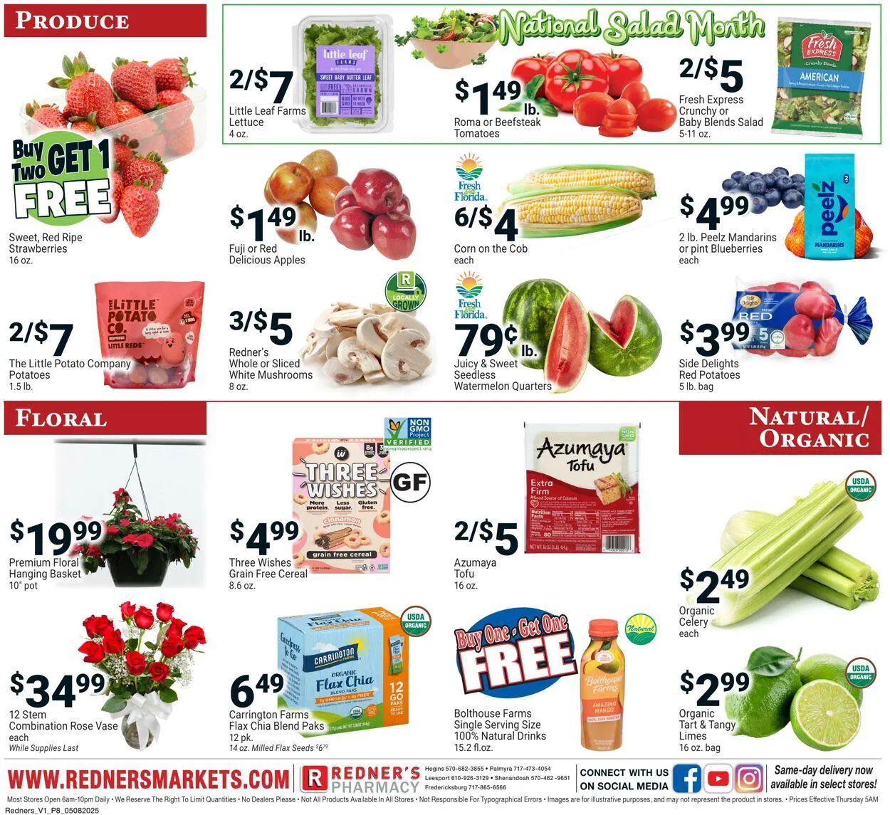 Weekly ad Redner’s Warehouse Market Current weekly ad from May 8 to May 14 2025 - Page 8