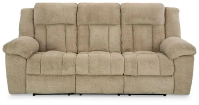 Tip-off Wheat Power Reclining Sofa