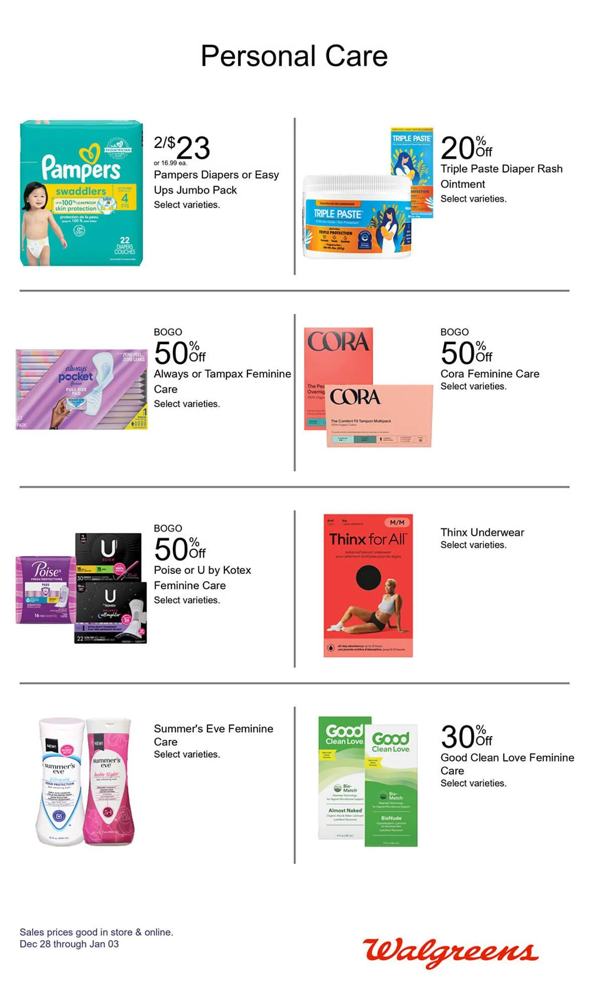 Weekly ad Walgreens weekly ad from December 28 to January 3 2026 - Page 28