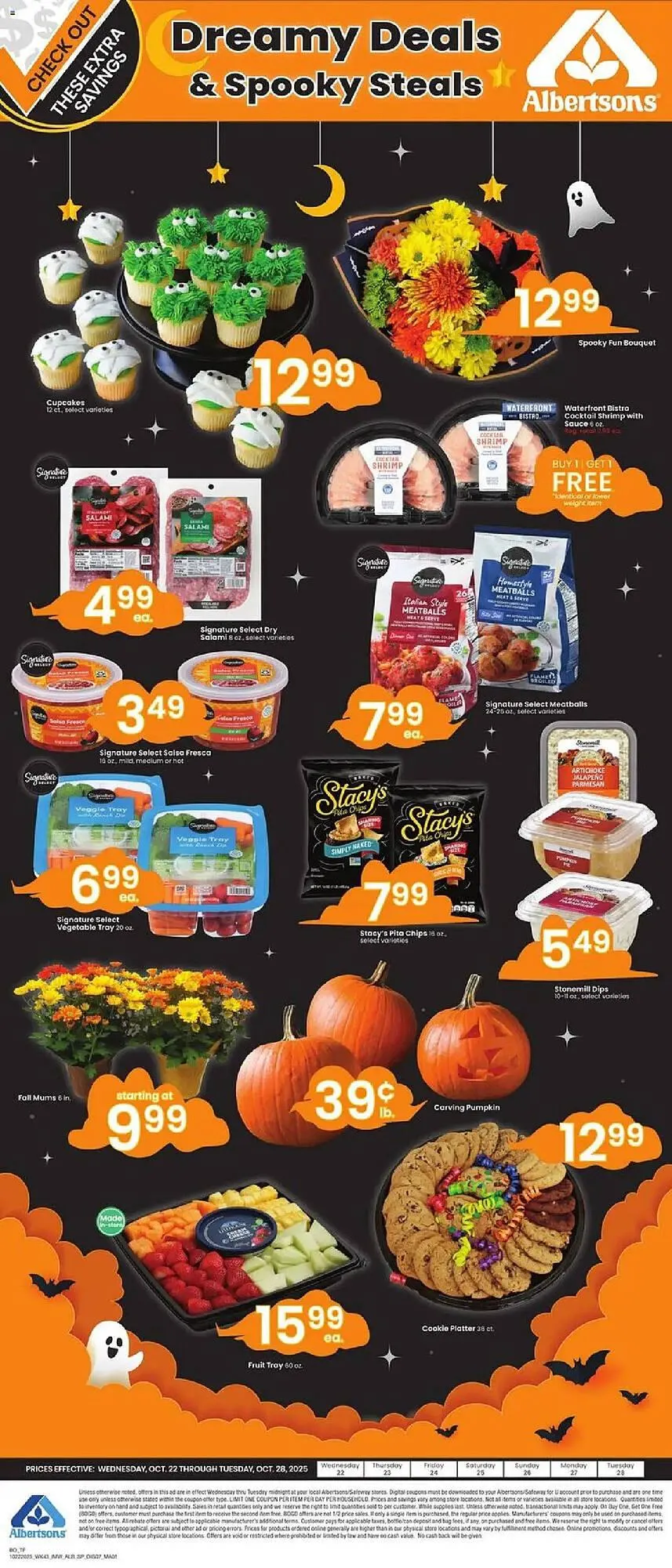 Weekly ad Albertsons weekly ad from October 22 to October 28 2025 - Page 1
