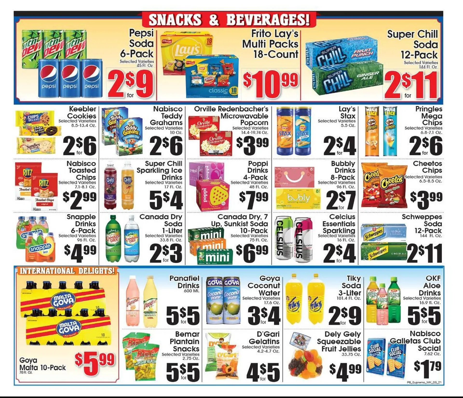 Weekly ad Supremo Foods Inc weekly ad from March 21 to March 27 2026 - Page 6