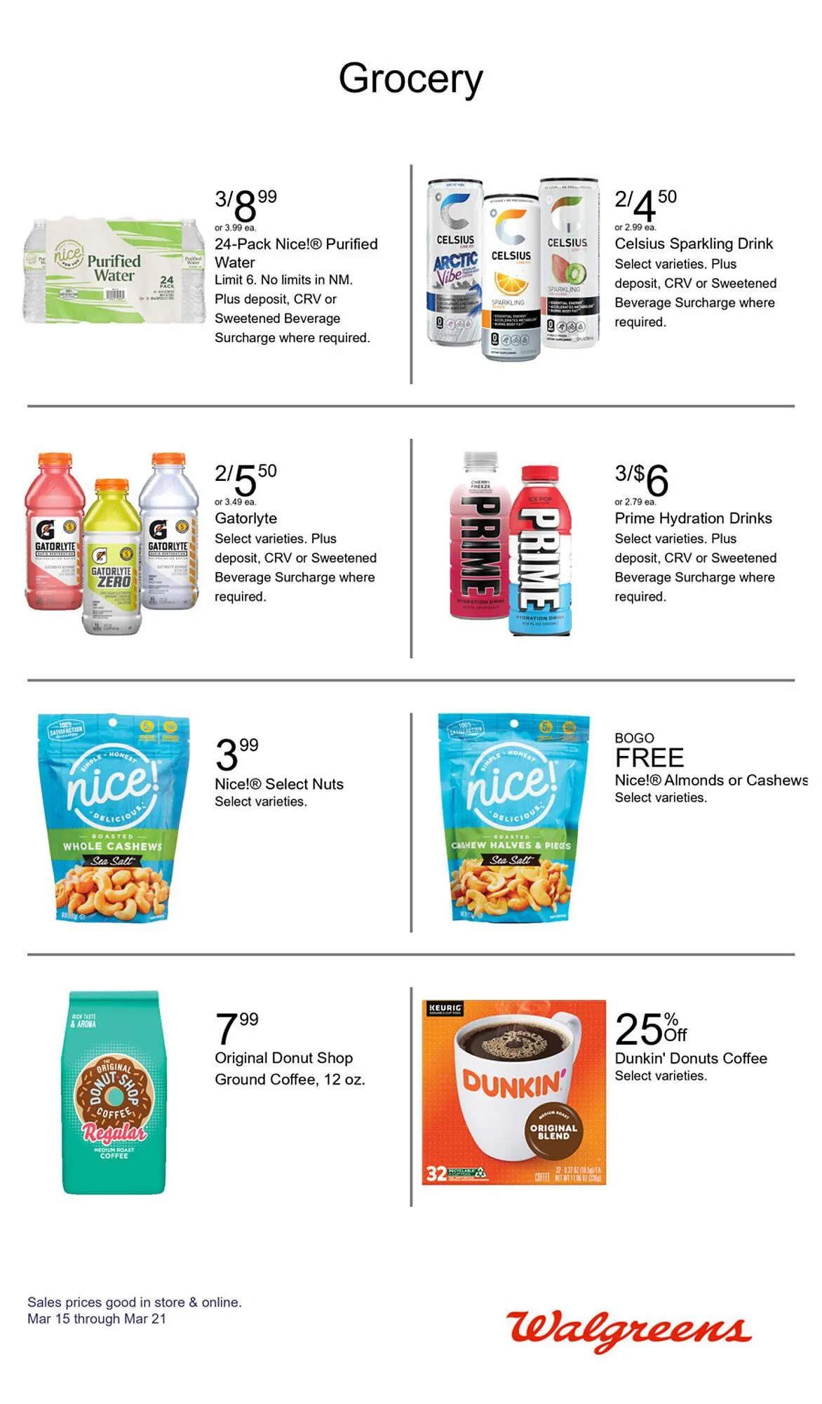 Weekly promotion Walgreens weekly ad spanning from March 15 to March 21 2026 - Page 38 for Catalogue 365
