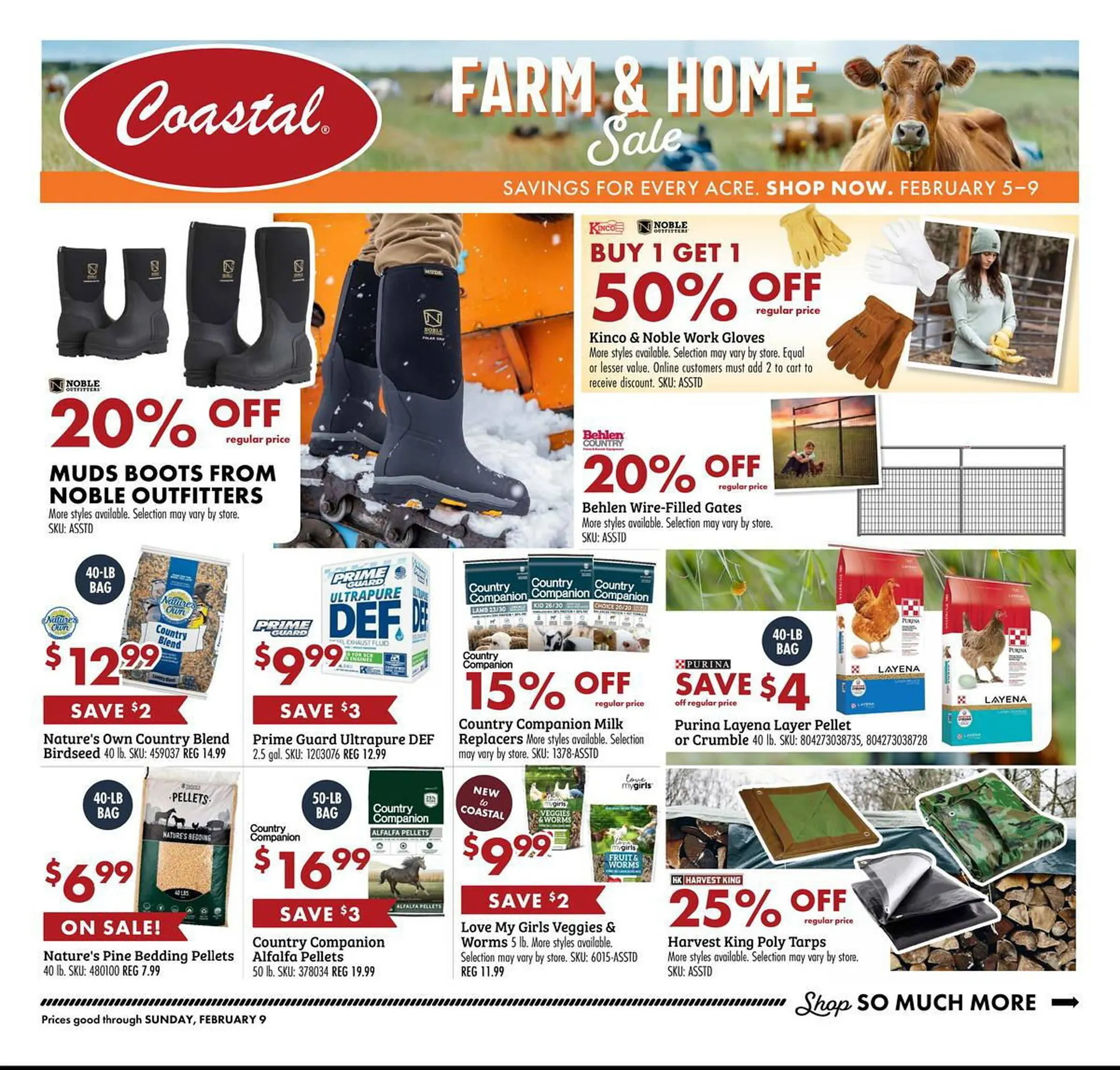 Coastal Farm & Ranch Weekly Ad - 1