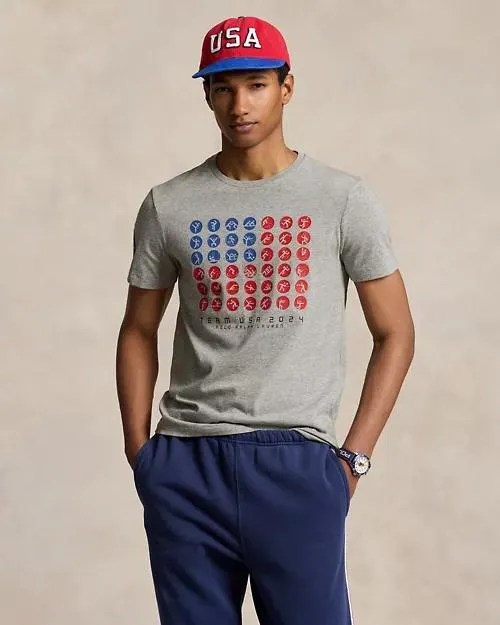 Team USA Jersey Graphic T-Shirt