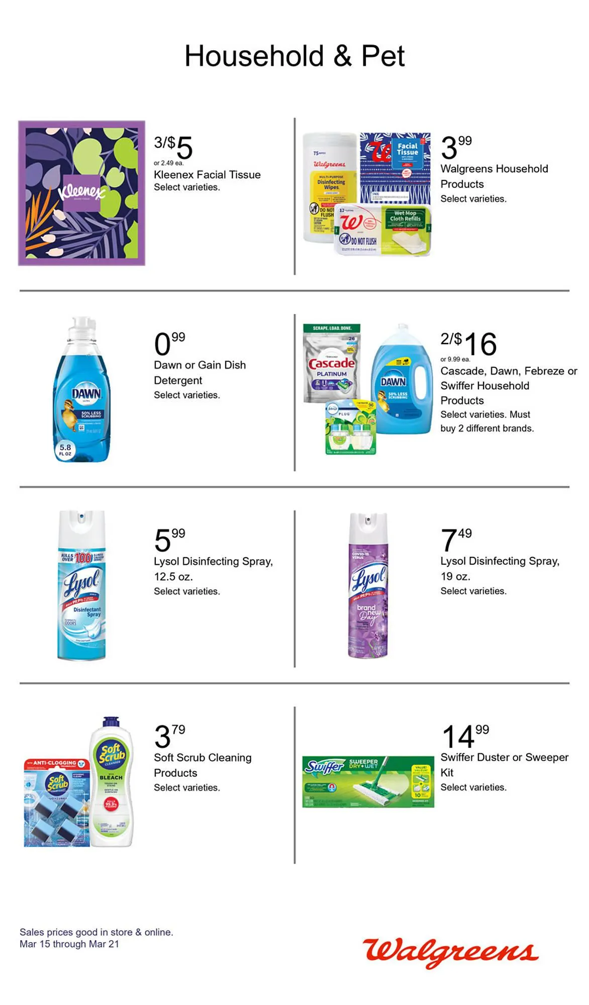 Weekly promotion Walgreens weekly ad spanning from March 15 to March 21 2026 - Page 35 for Catalogue 365
