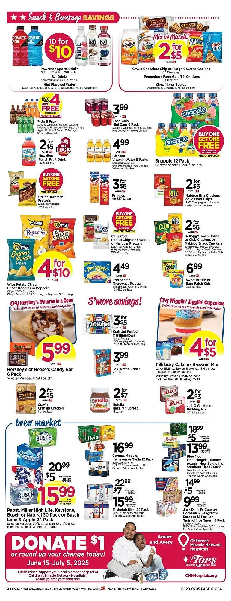 Weekly ad Tops Weekly Ad from June 29 to July 5 2025 - Page 8