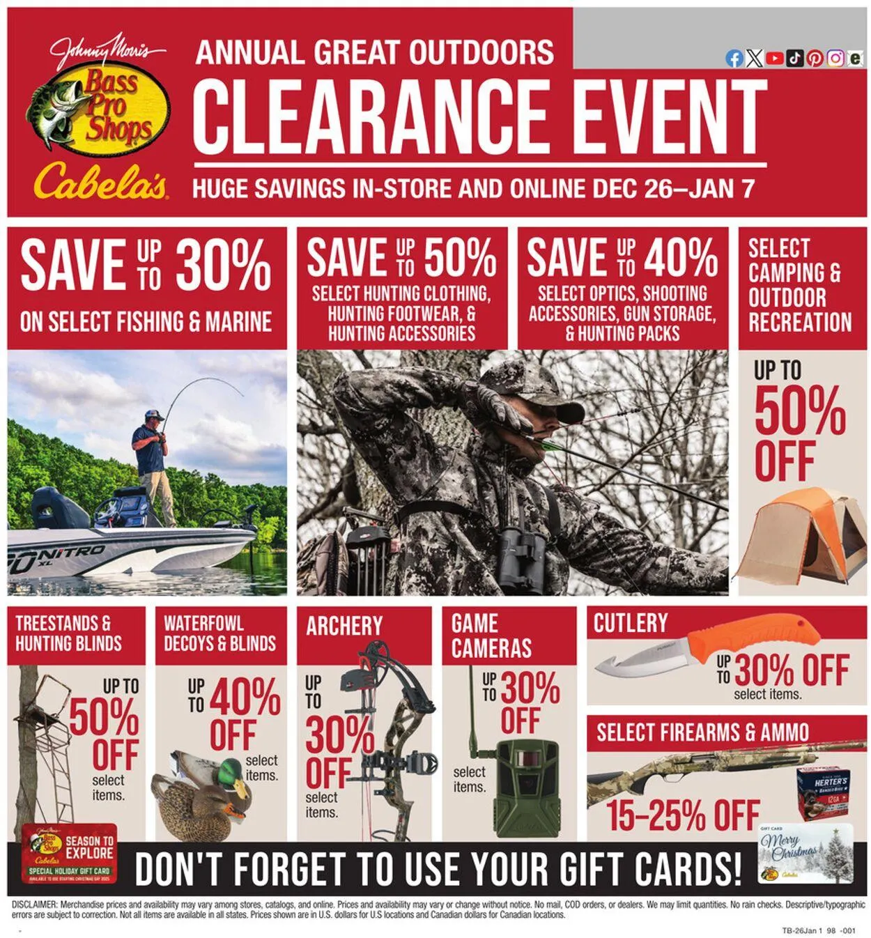 Weekly ad Cabela's Current weekly ad from December 26 to January 7 2026 - Page 2