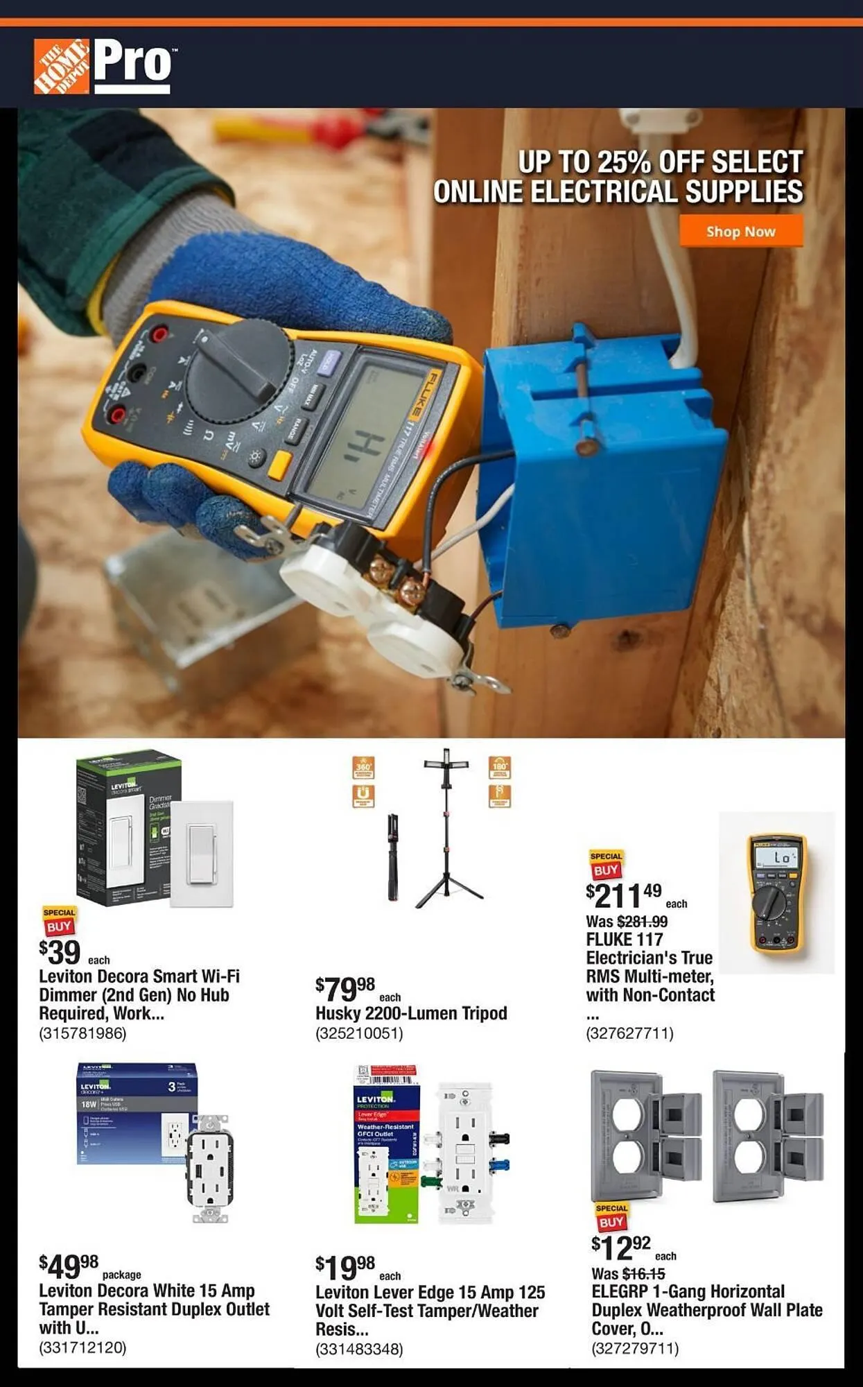 Catálogo de The Home Depot Weekly Ad 21 de abril al 28 de abril 2025 - Página 1