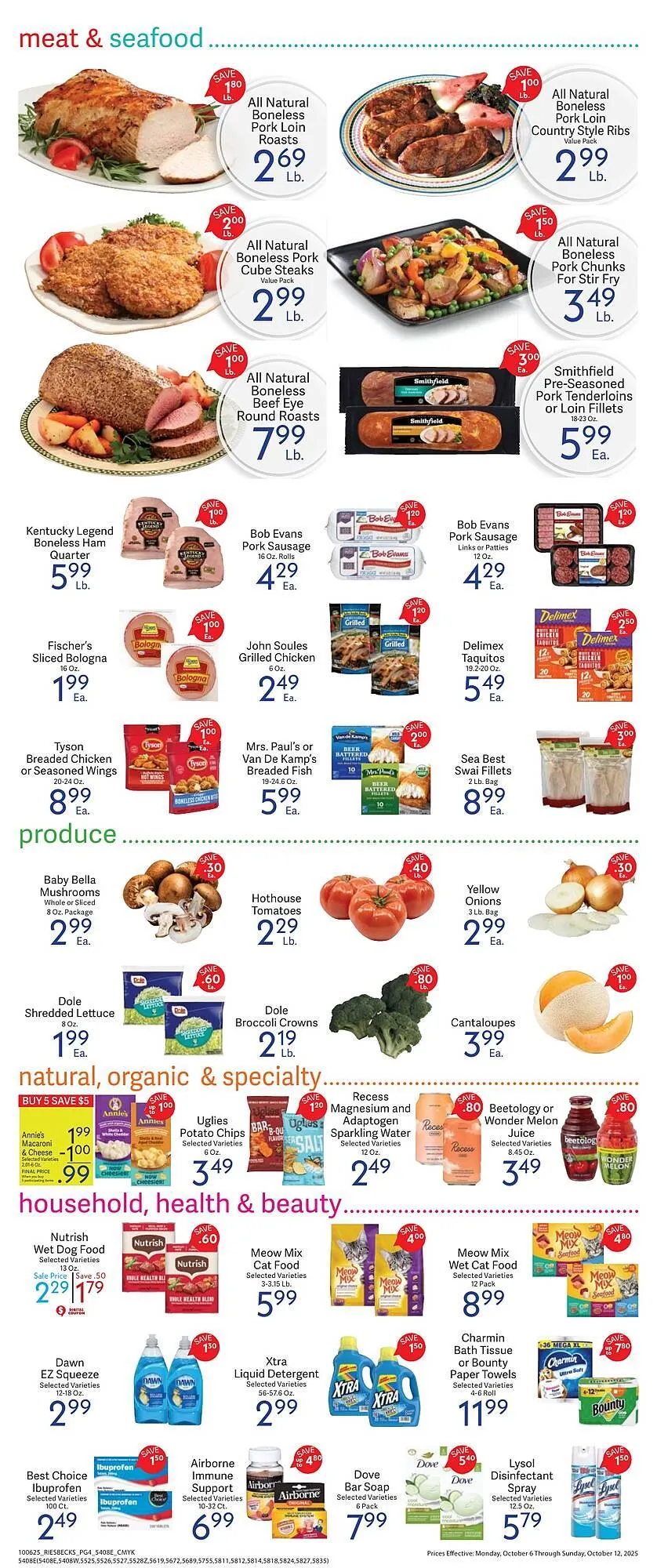 Weekly ad Riesbeck weekly ad from October 6 to October 31 2025 - Page 5