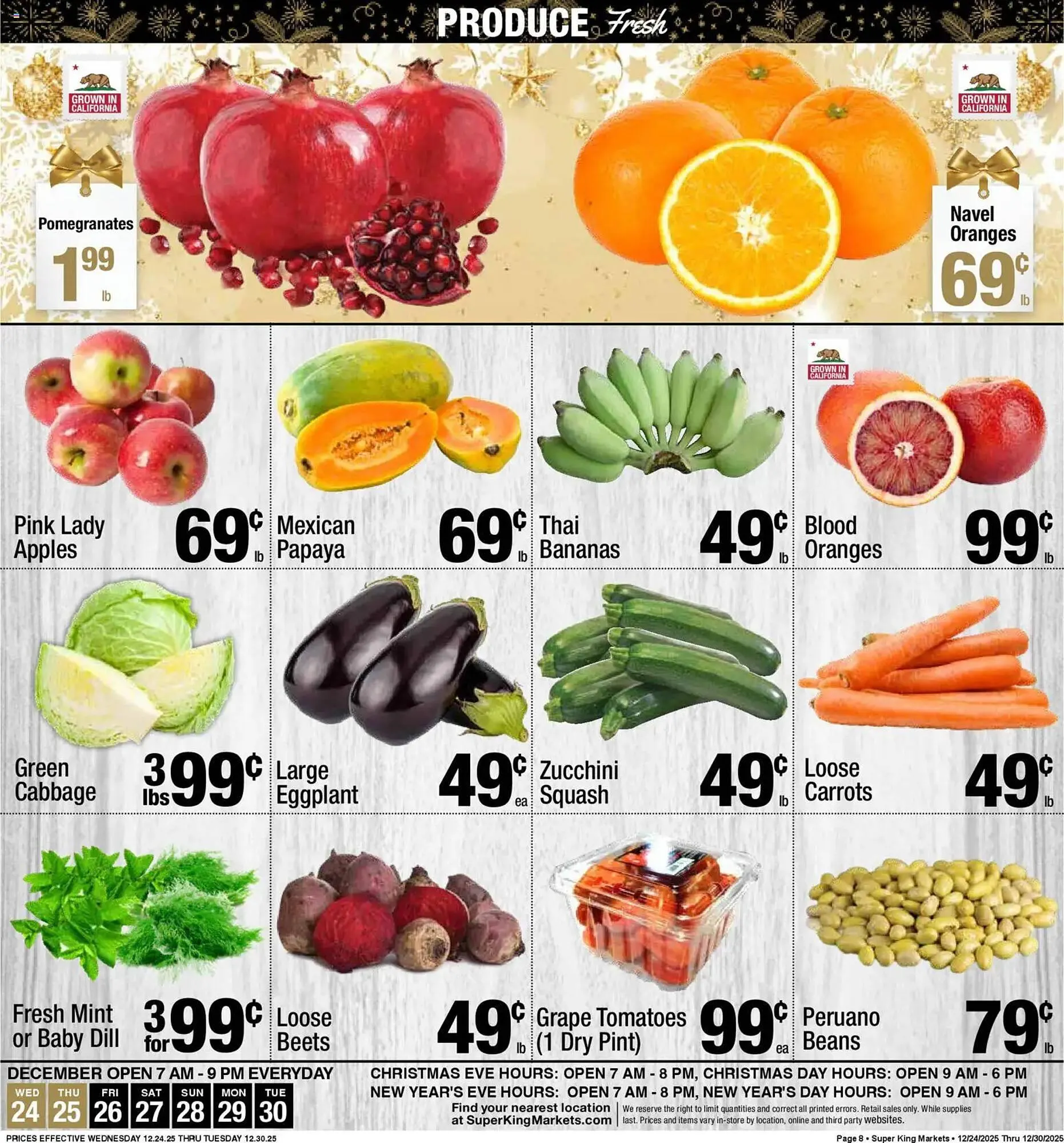 Weekly ad Super King Markets weekly ad from December 24 to December 30 2025 - Page 9