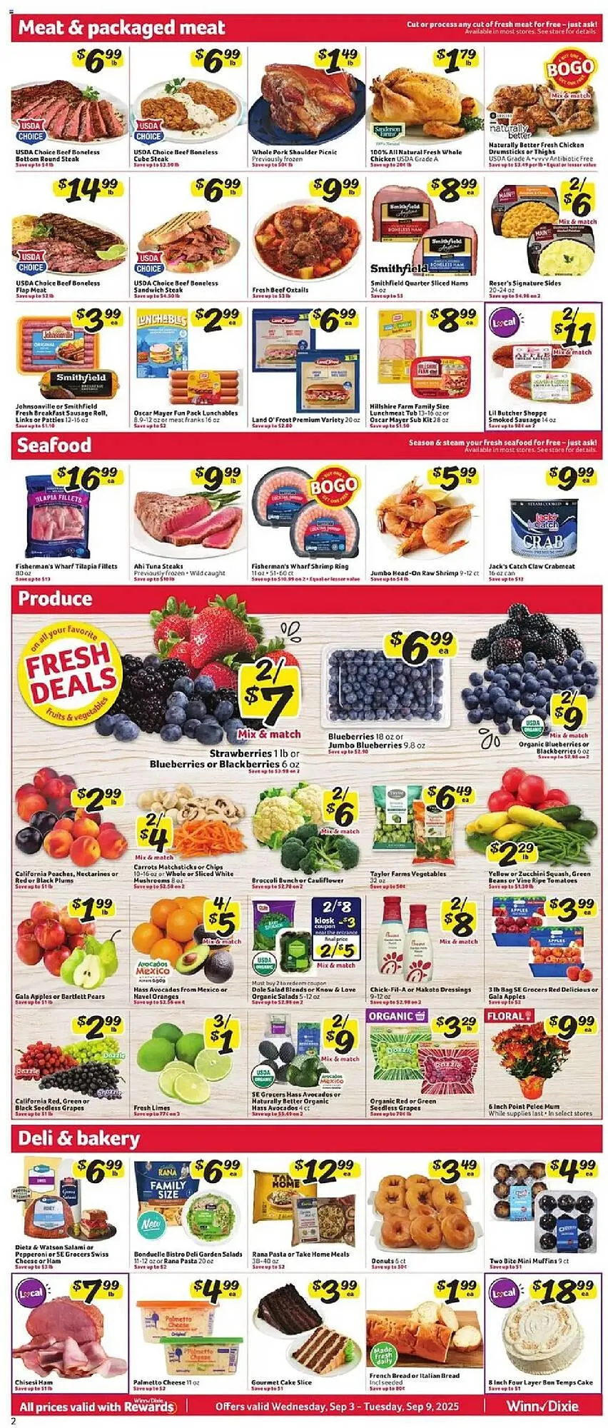 Weekly ad Winn Dixie weekly ad from September 3 to September 9 2025 - Page 2