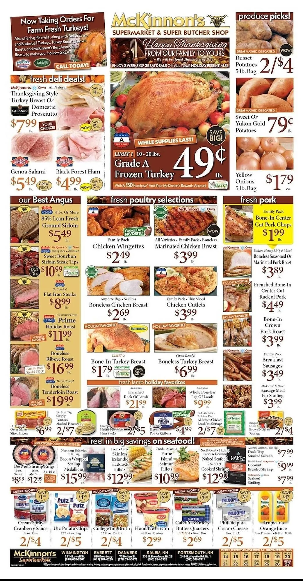 McKinnons Supermarkets weekly ad - 1