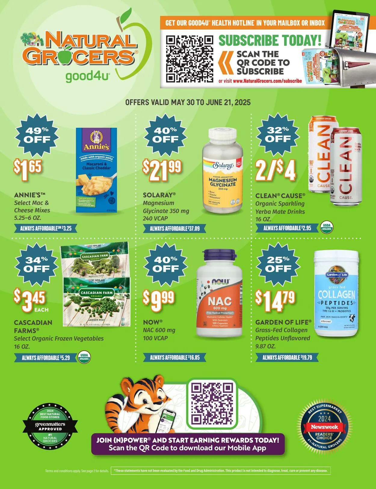 Weekly ad Natural Grocers from June 2 to June 18 2025 - Page 48