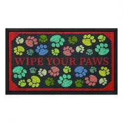 Multy Home 18" x 29" Paws Door Mat